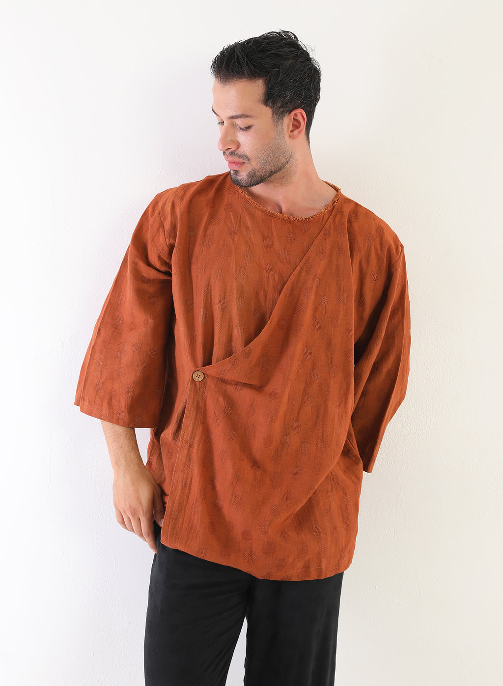 Brick Orange Arthit Shirt