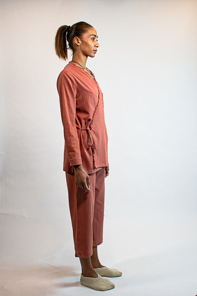 BRICK ORANGE DAPHNE JACKET