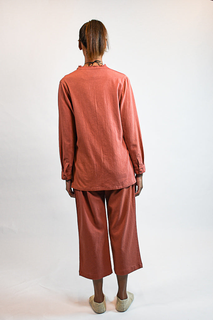 BRICK ORANGE DAPHNE JACKET