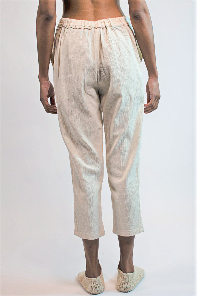 CREAM METIS PANTS