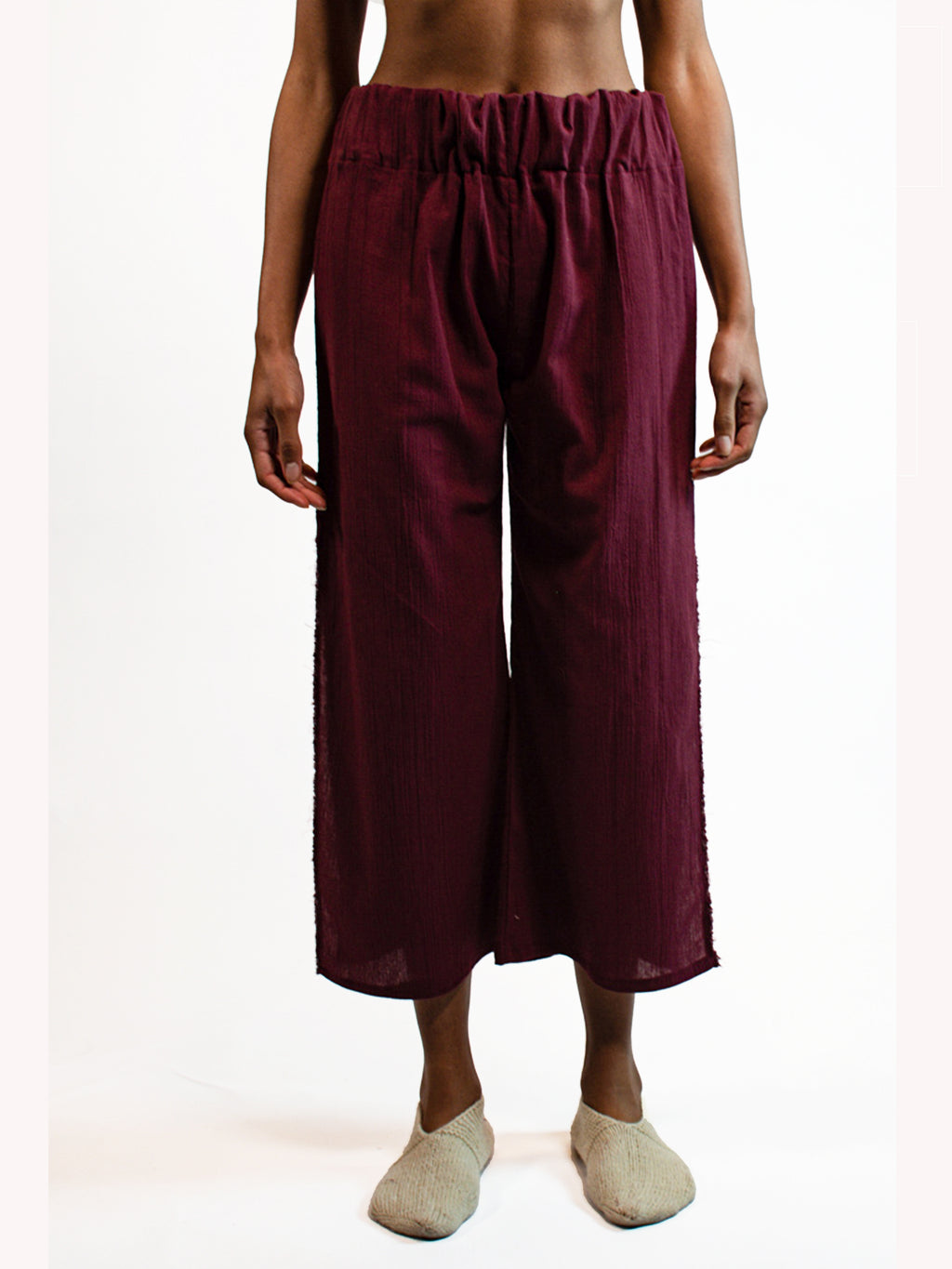 MAROON DAPHNE PANTS