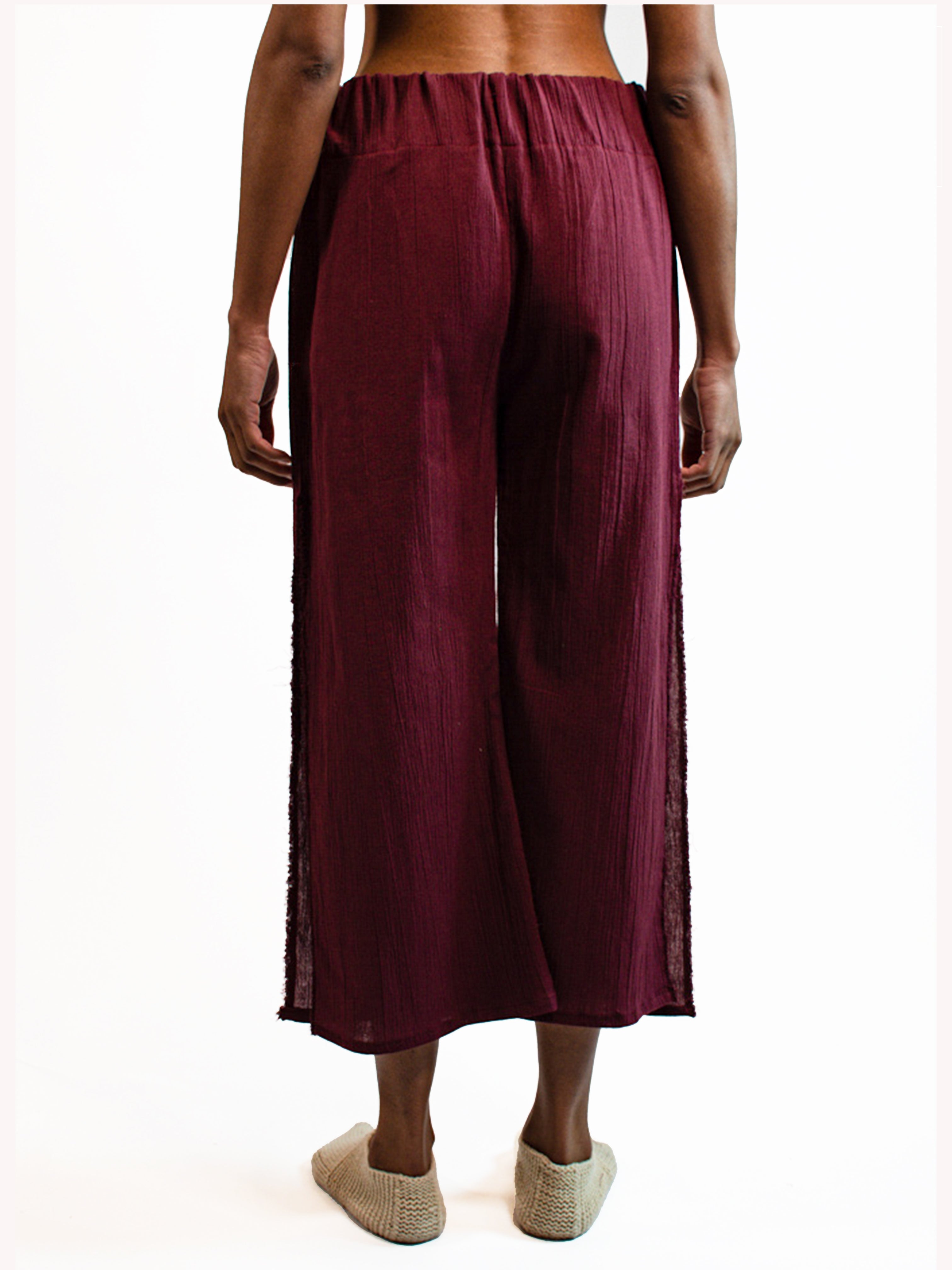 MAROON DAPHNE PANTS
